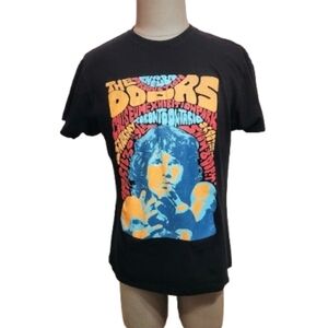 The Doors Jim Morrison 1968 Concert Graphic T-Shirt Large